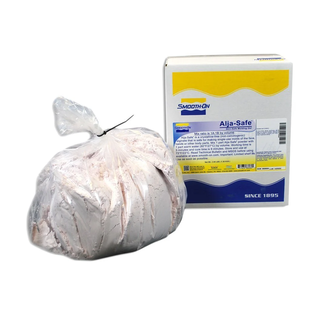 Smooth-On Alja-Safe Skin Safe Crystalline-Silica Free Alginate - 3lb box - Image 2