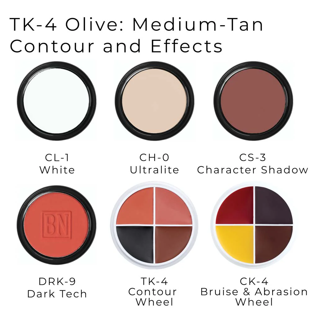 Theatrical Creme Makeup Kit TK (Large) - Ben Nye - Image 14