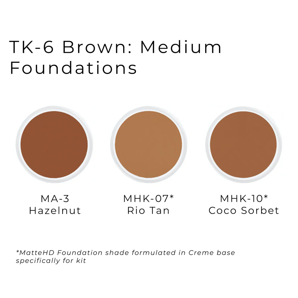 Theatrical Creme Makeup Kit TK (Large) - Ben Nye - Image 19