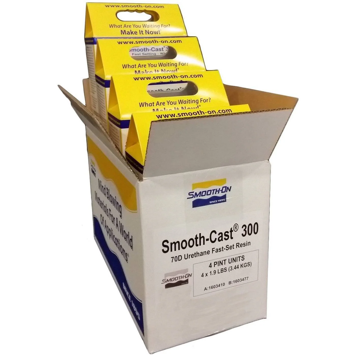 Smooth-On Smooth-Cast 300 - Bright White Liquid Plastic Casting Resin - Image 3